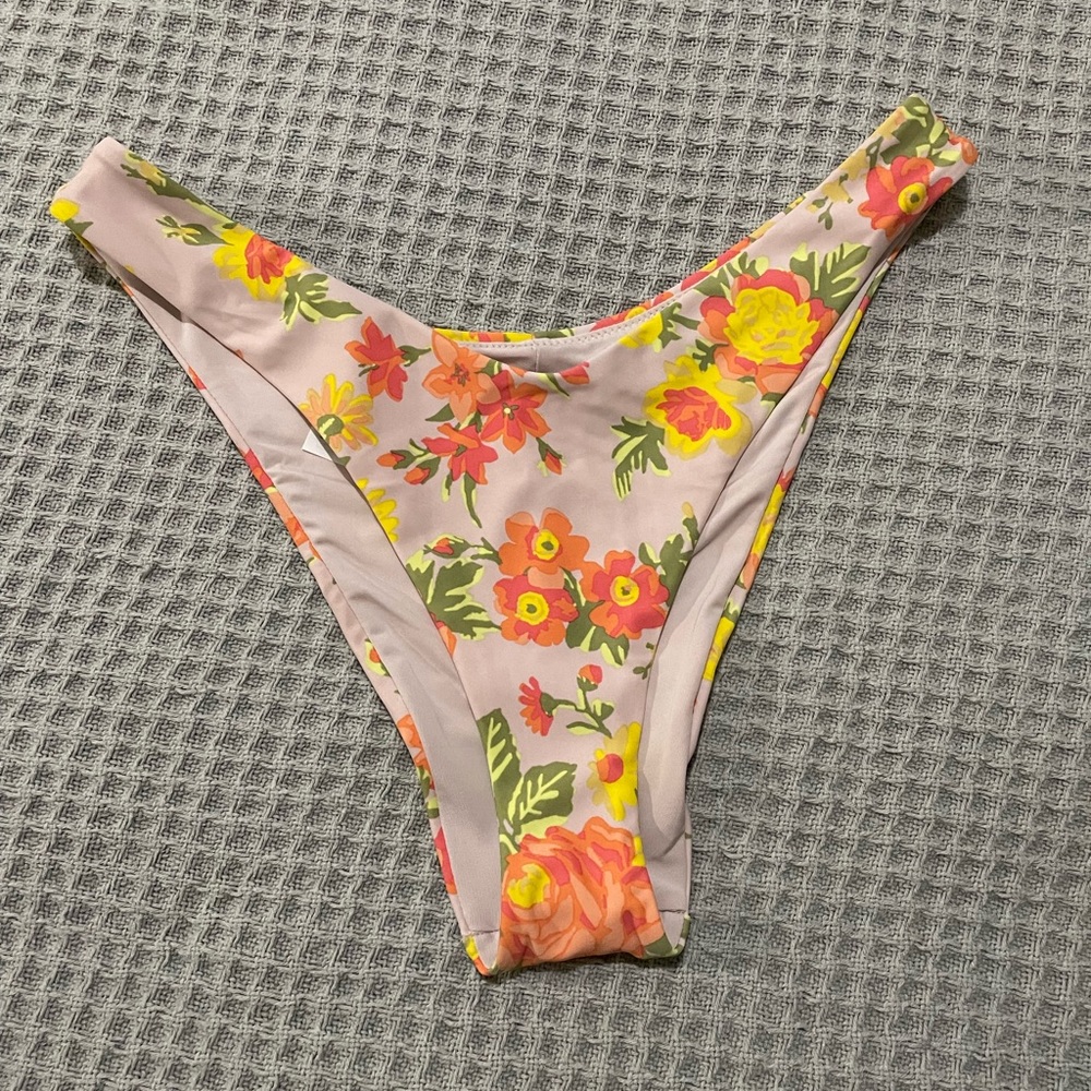 Aerie floral bikini bottom